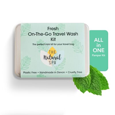 Mini ”on the go” Travel Wash kit : Fresh for Hair and Body
