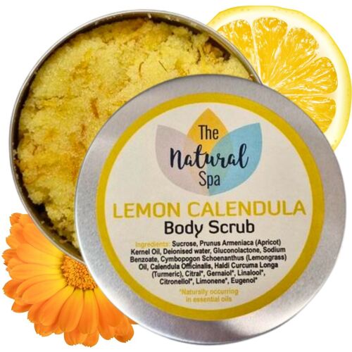 Lemon Calendula Body Scrub 200g