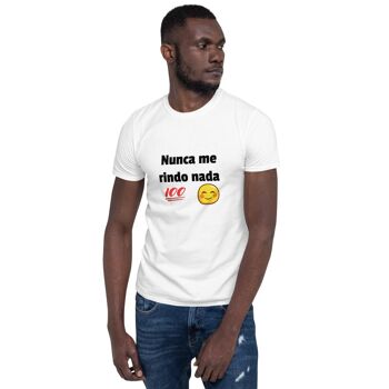 Camiseta Nunca me rindo nada - Blanc - 2XL 1