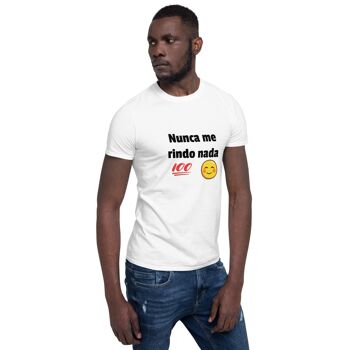 Camiseta Nunca me rindo nada - Blanc - 2XL 2
