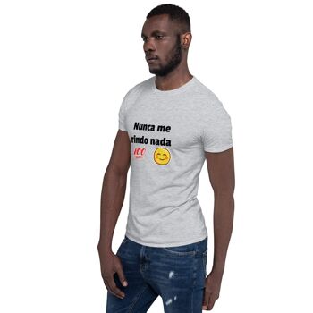 Camiseta Nunca me rindo nada - Gris Sport - XL 5