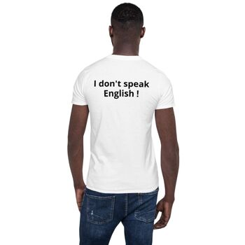 Camiseta No hablo ingles - Blanc - 2XL