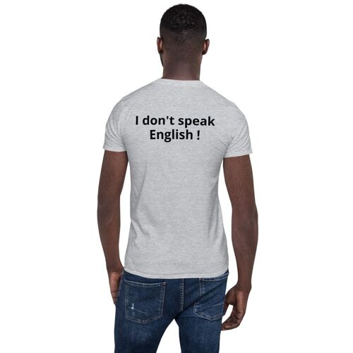 No hablo ingles camiseta - Sport Grey - XL