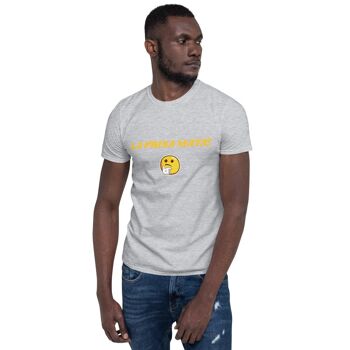 T-shirt unisexe à manches courtes LA PRISA MATA! - Gris Sport - L 1