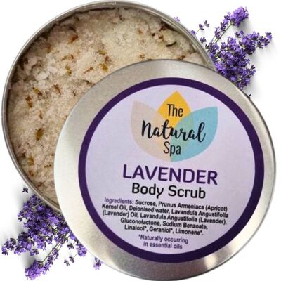 Exfoliante Corporal de Lavanda 200g