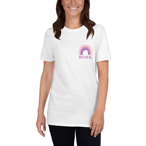 Short-Sleeve Unisex T-Shirt Dream Big for women - XL