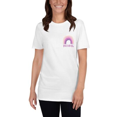 Short-Sleeve Unisex T-Shirt Dream Big for women - 3XL