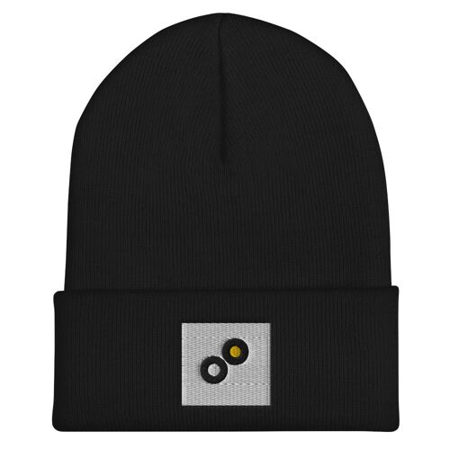 Cuffed Beanie - Black