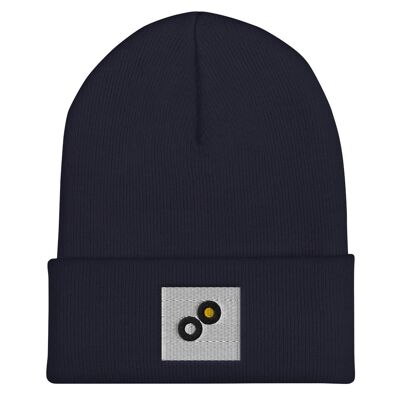 Gorro con vuelta - Azul marino