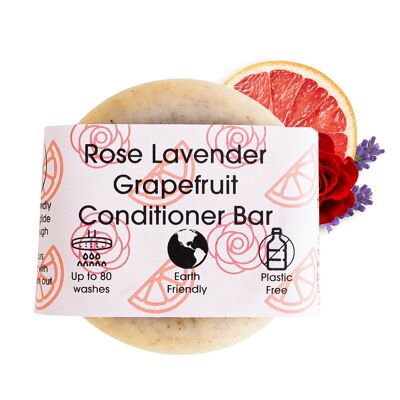 Rose Lavender Grapefruit Conditioner Bar