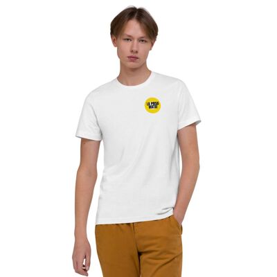 Unisex Organic Cotton T-Shirt la prisa mata - White - XL