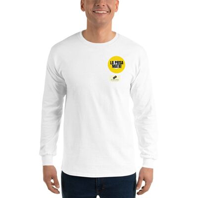 Men’s Long Sleeve Shirt la prisa mata - White - XL