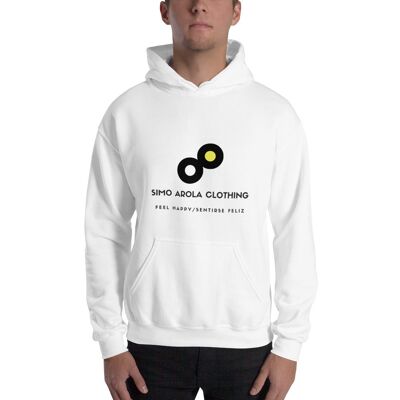 Unisex Fashion Hoodie - White - L