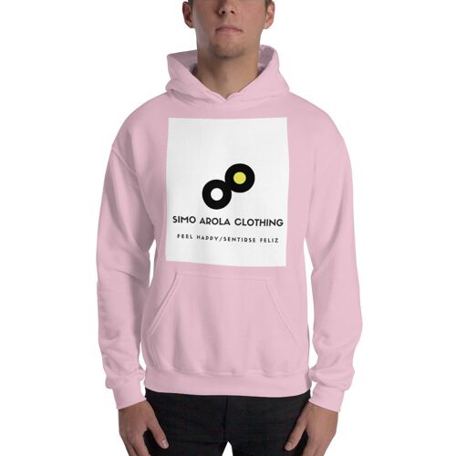 Unisex Fashion Hoodie - Light Pink - 5XL