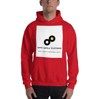 Unisex Fashion Hoodie - Red - 4XL