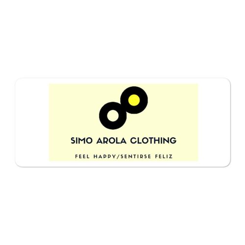 Order Bubble-free stickers of Simo Arola Clothing with easy delivery worldwide!! - 5.5x5.5