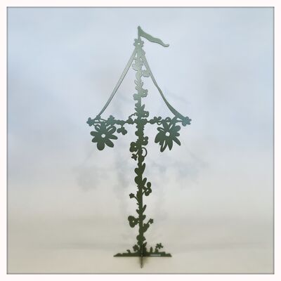 Maypole grand, vert