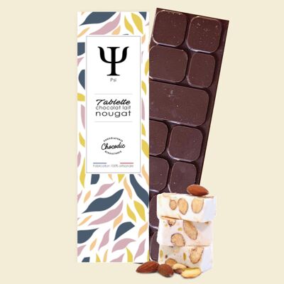 CHOCODIC - DUNKLE SCHOKOLADENTAFEL 73% KAKAO-GLANZ VON NOUGAT