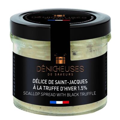 Délice de Saint-Jacques à la truffe d'hiver 1.5%