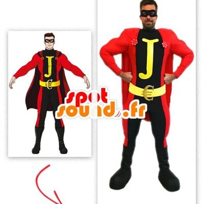 Costume de mascotte personnalisable de Superjackpot - Costume de mascotte personnalisable pour casino.