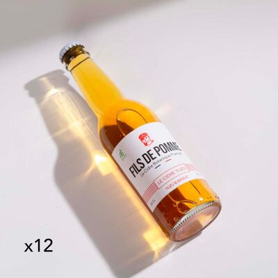 Cidre Infusé Bio - Yuzu & Basilic - 33cl