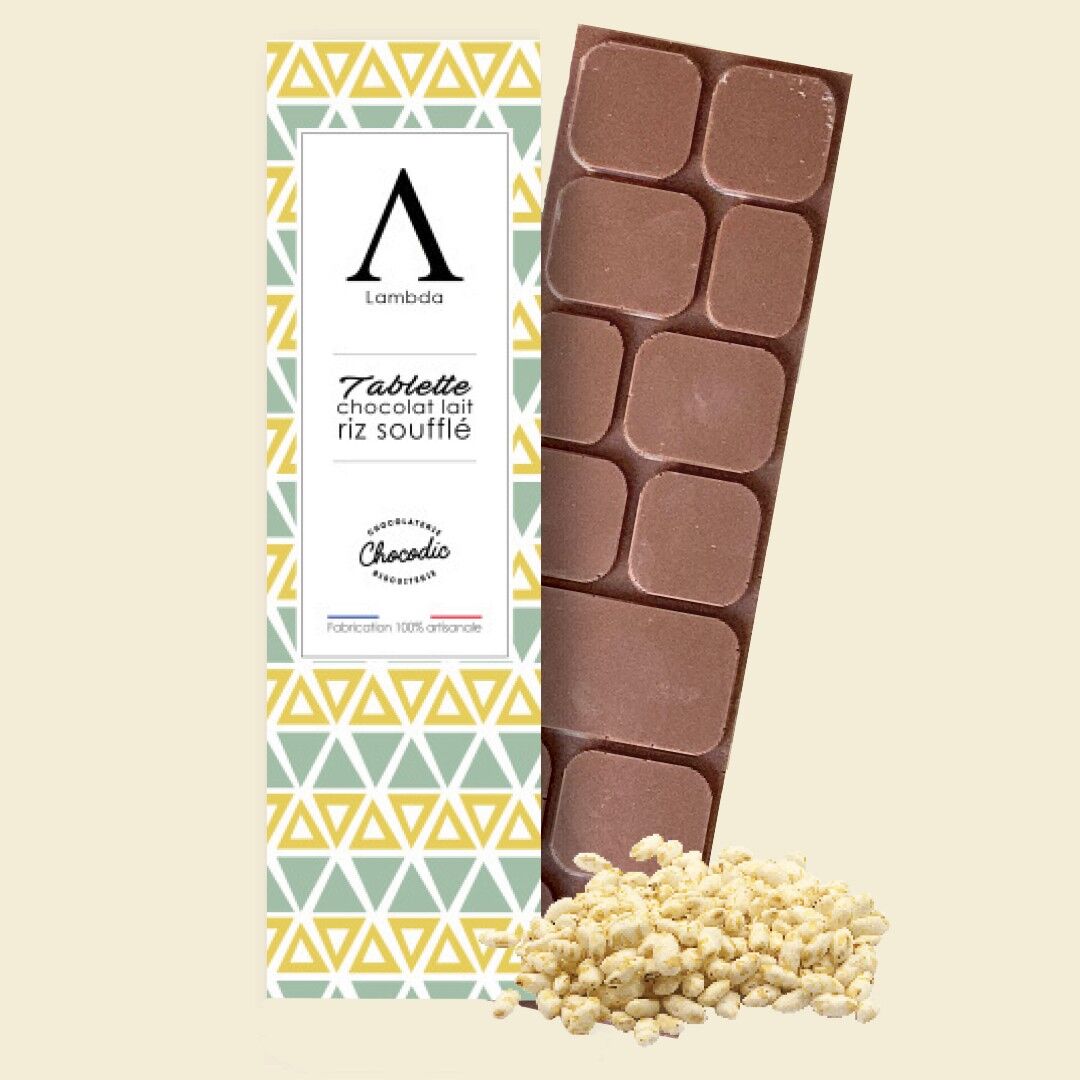 CHOCODIC - PUFFEREISMILCH-SCHOKOLADENTABLETTE