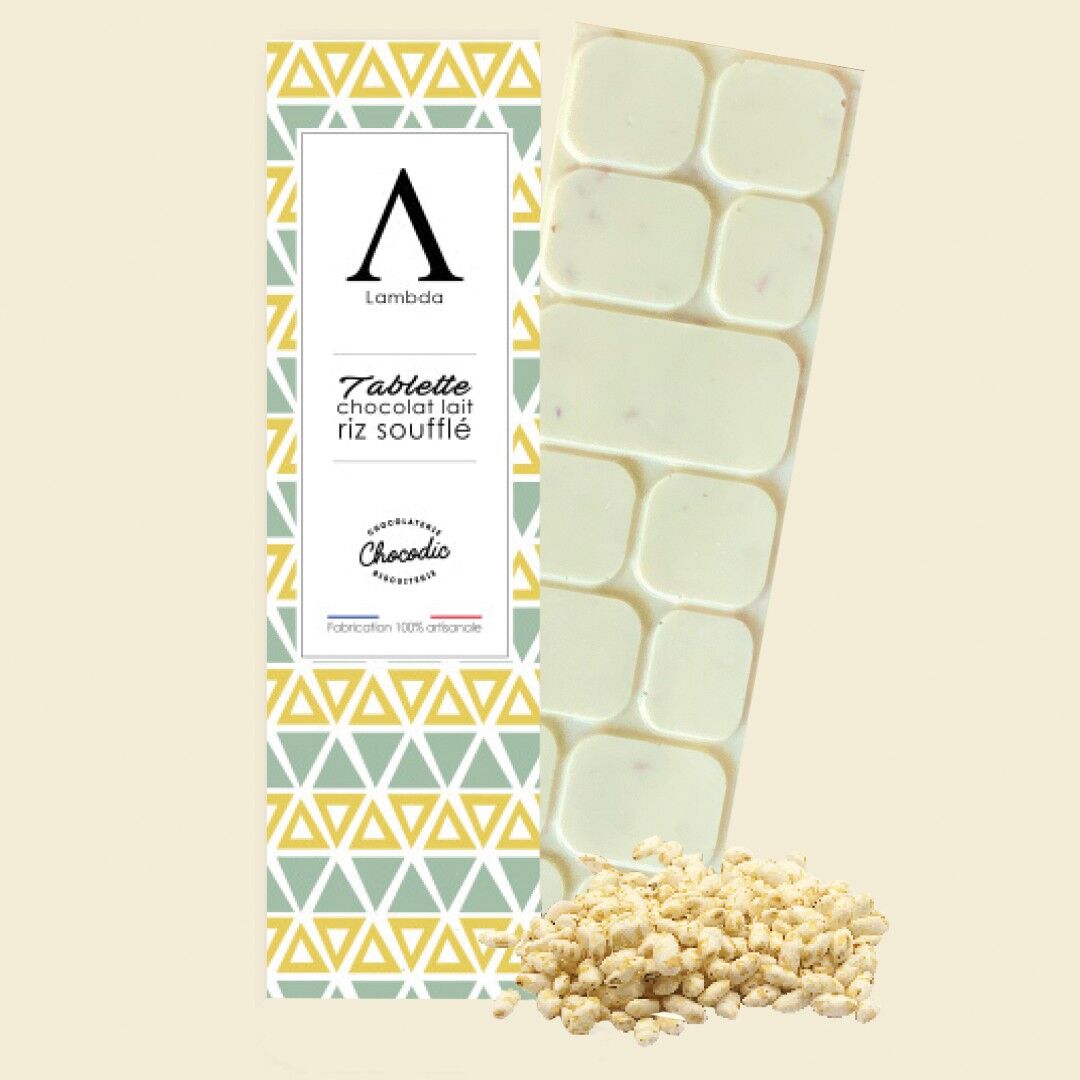 CHOCODIC - WEISSE SCHOKOLADE KAKAOTAFEL PUFREIS