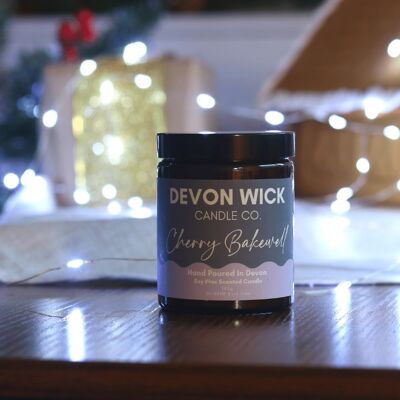 Cherry Bakewell Soy Wax Candle