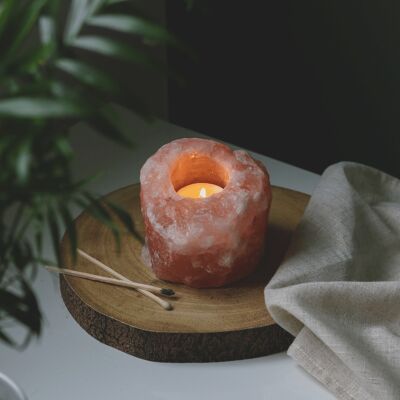 Himalayan Salt Tealight Holder