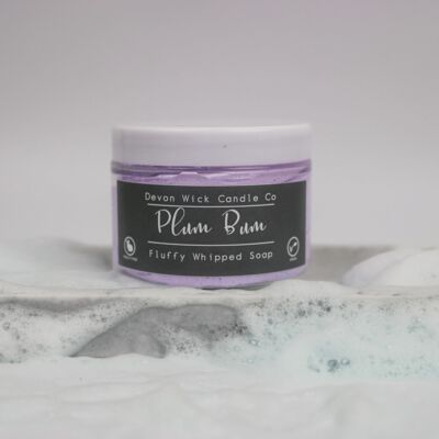 Plum Bum Fluffy Whipped Soap