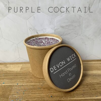Purple Cocktail Wax Melt Tub