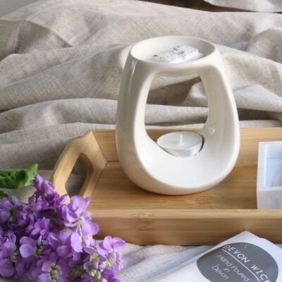 Cream Classic Tea light Melter