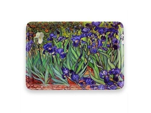 Mini tray, 21 x 14 cm, Irises, Van Gogh