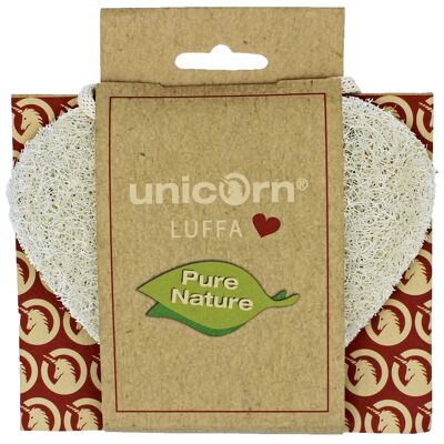 unicorn® Luffa Herz 12x15 cm