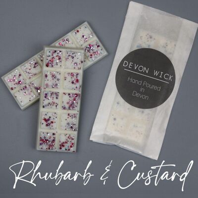 Rhubarb & Custard Snap Bar Wax Melt