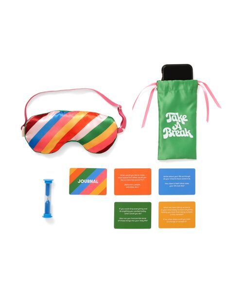 Take Care Unplug Kit, Rainbow Stripe