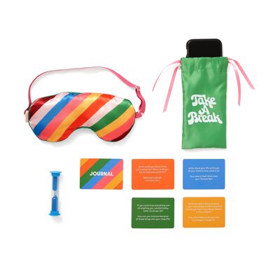 Take Care Unplug Kit, Rainbow Stripe
