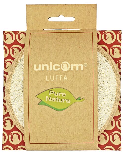 unicorn® Luffa Pad rund 14cm