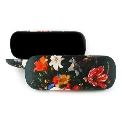 Estuche para gafas, Bodegón de flores, De Heem