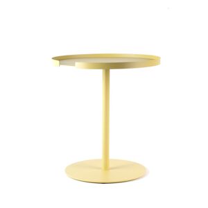 DesignBite Big Hug Table d'Appoint Base Ronde - citron