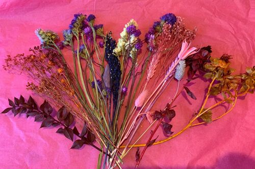 Dried Flowers Off-cuts, Crafts & Decor Flower Heads