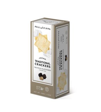 Paul & Pippa - Crackers végétaliens à la truffe 130g