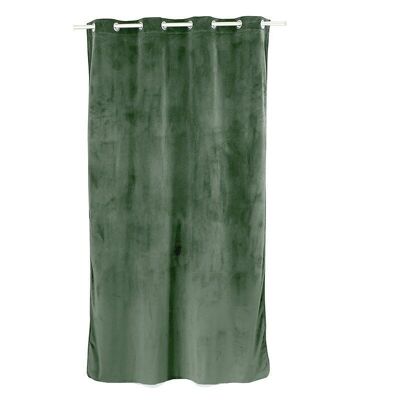 Velvet TEDDY Curtain Clay