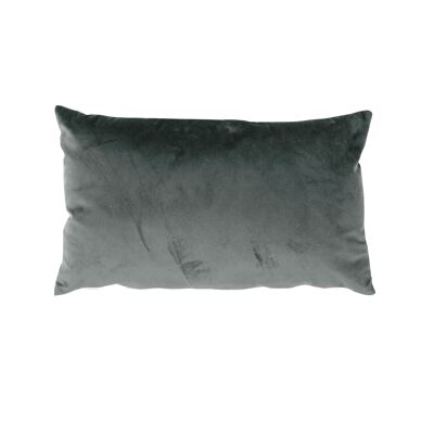 Cushion with removable cover MEDIUM GRAY TEDDY 30 x 50 cm