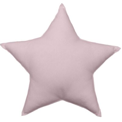 Coussin étoile PANAMA Vieux Rose