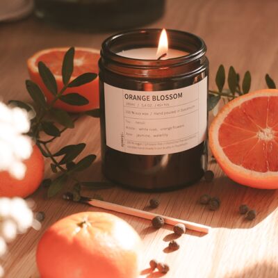 Scented Soy Candle 160ml - Orange Blossom