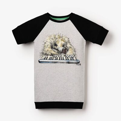 Bio-T-Shirt Tunika - Echidna Pianist