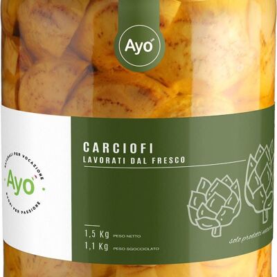 Carciofi lavorati dal fresco HO.RE.CA