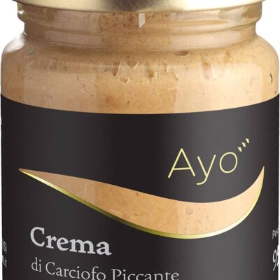 Crema natural de alcachofas