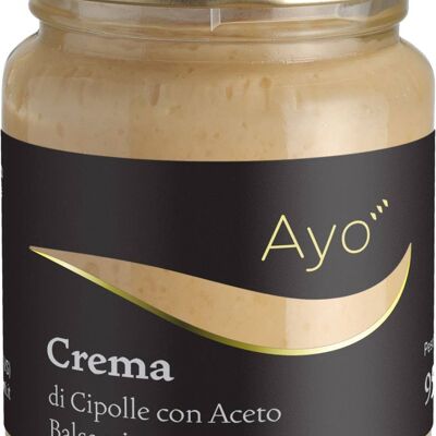 CREMA DE CEBOLLA CON VINAGRE BALSÁMICO